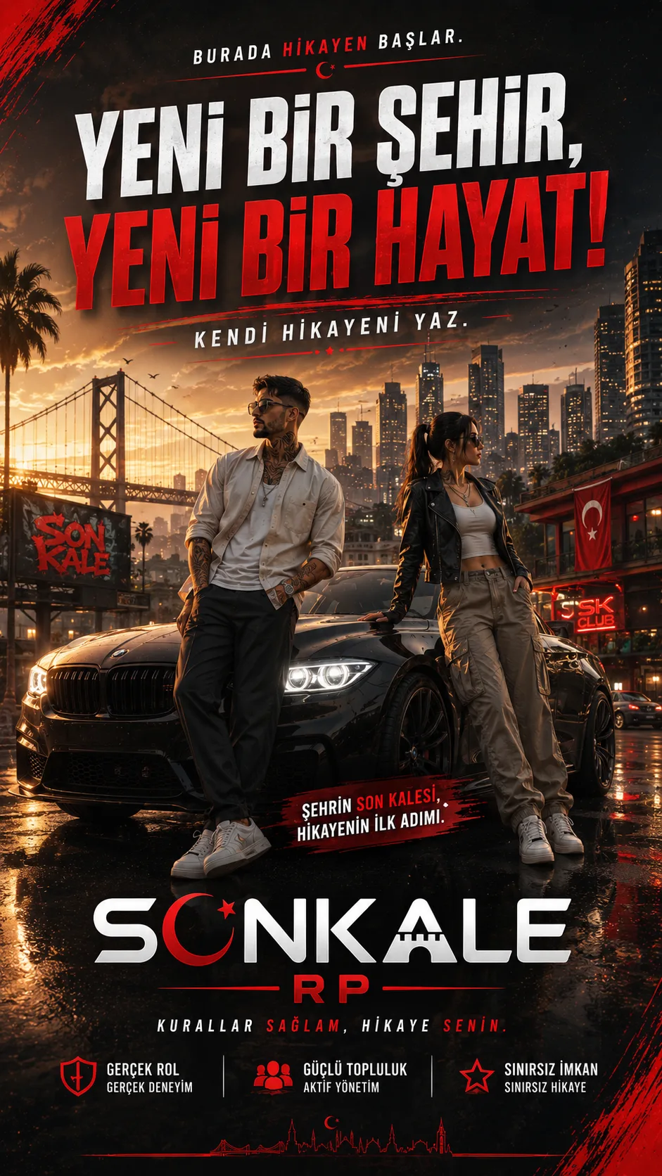 Hikâyen Burada Başlar — SONKALE ROLEPLAY