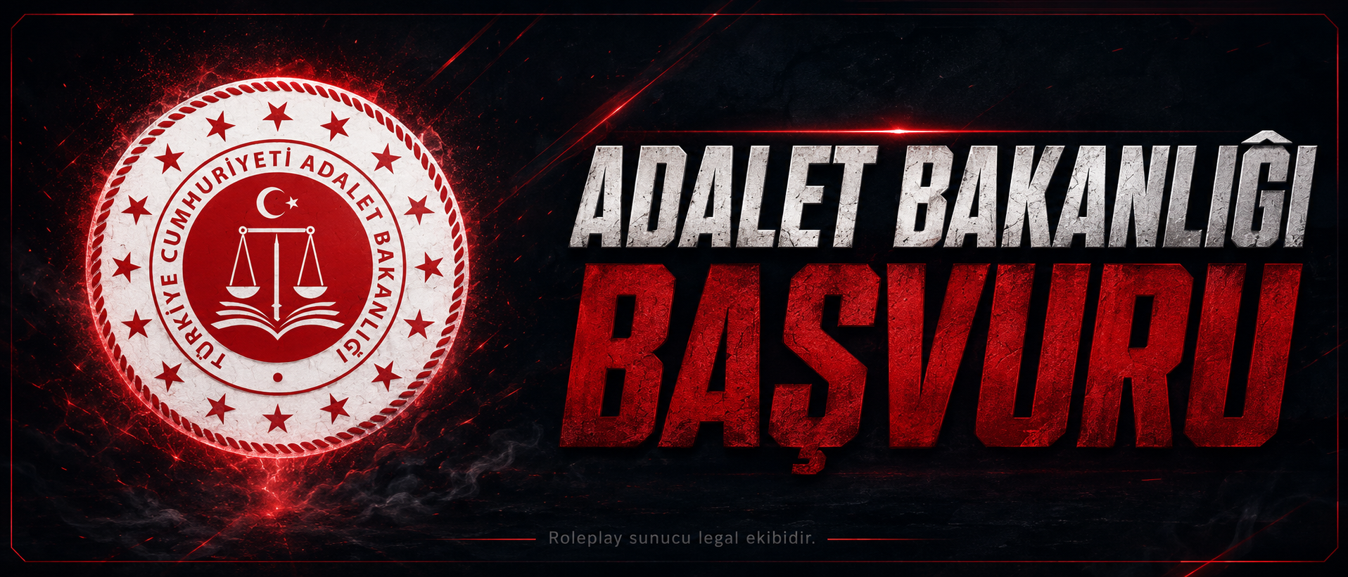 Adalet Bakanlığı Başvuru tanıtım bannerı