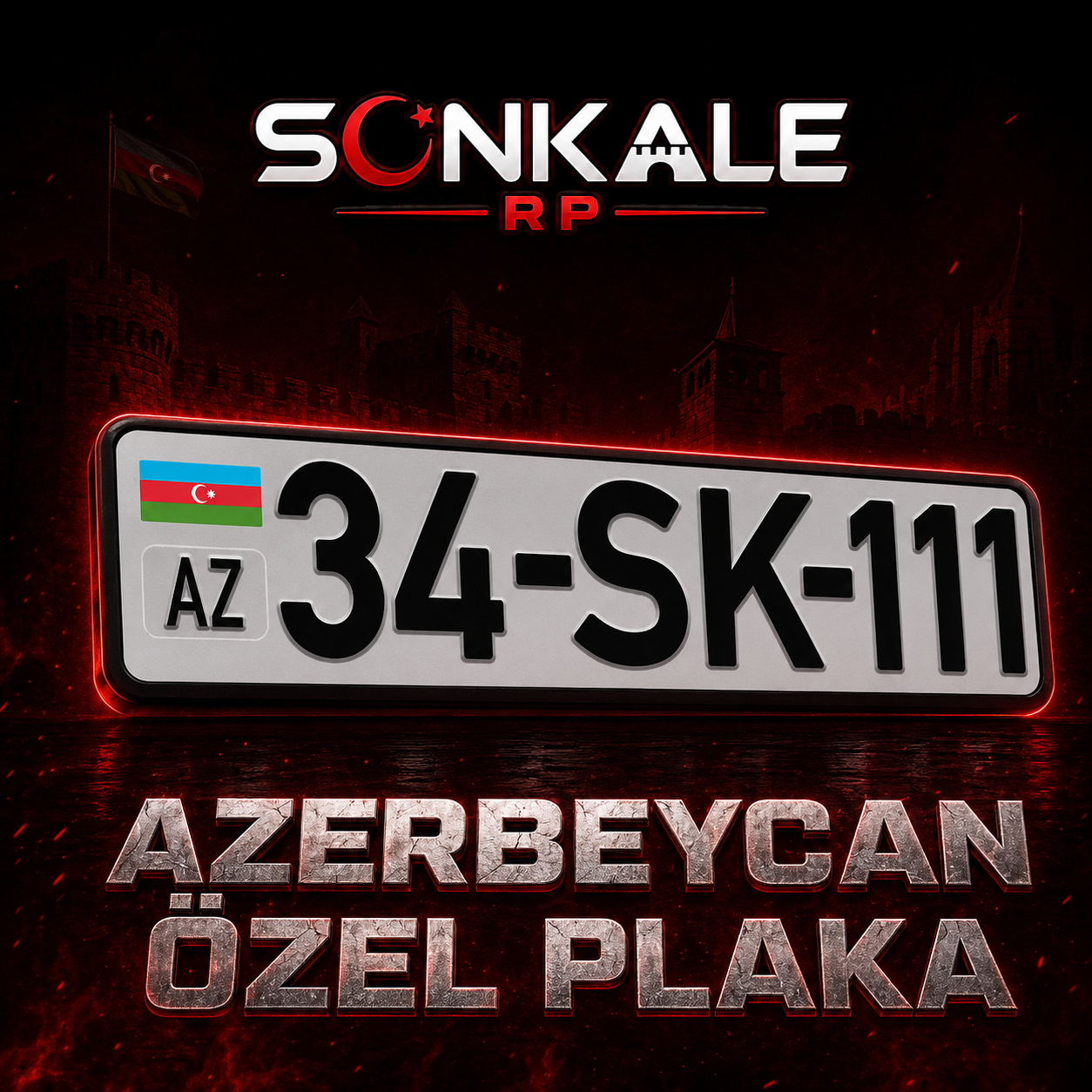 Azerbaycan Özel Plaka